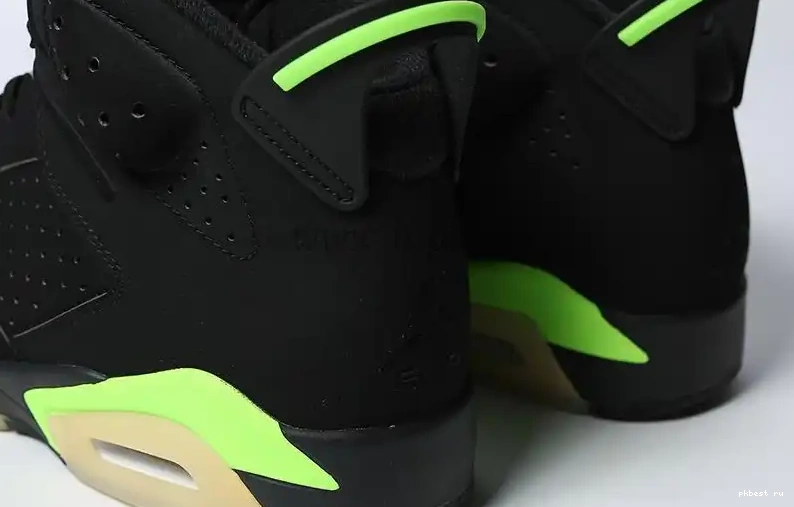 READY Electric PK Green Retro Jordan SHIP MATERIALS TO GOD RETAIL 6 0523